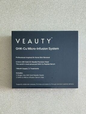 Veauty GHK-Cu Micro-Infusion System Serum Kit — New Sealed